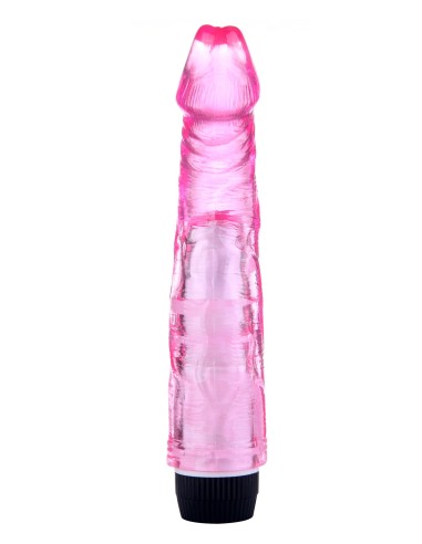 Vibrator 20 cm Jelly pink - YOJ-027PK