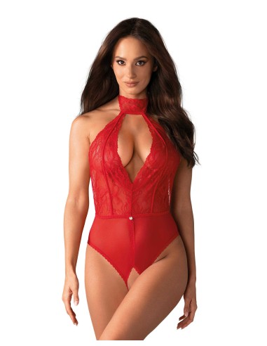 Dagmarie Bodysuit Red