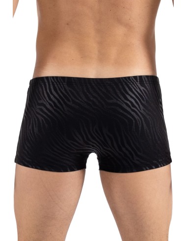 Black gold Zebra boxer shorts - LM2403-67BLK