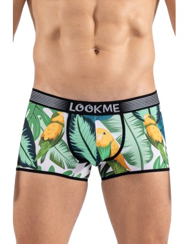 Boxer shorts with singing bird print, Bird Singer - LM2402-67BIR