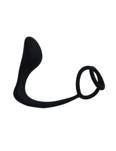 GASTON, Prostate Stimulator in soft and smooth silicone - POM014BLK