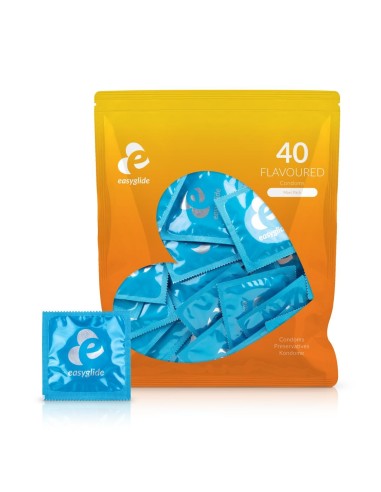 Condones con sabor Easyglide - 40 piezas