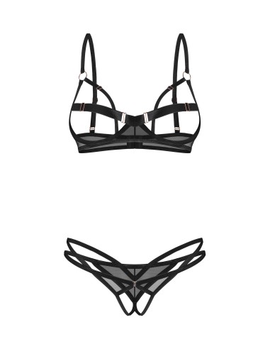 Euridia open set 2 pieces - Black