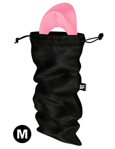 Satisfyer Treasure Bag M Black Sex Toy Storage Bag - CC597859