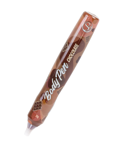 Stylo corporel bodypaint comestible chocolat - SP6268