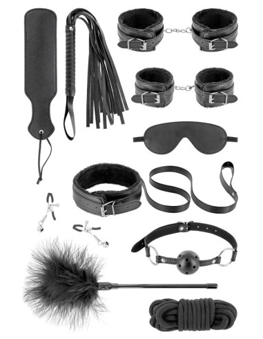 Coffret Bondage SM 10 pièces Fetish Tentation