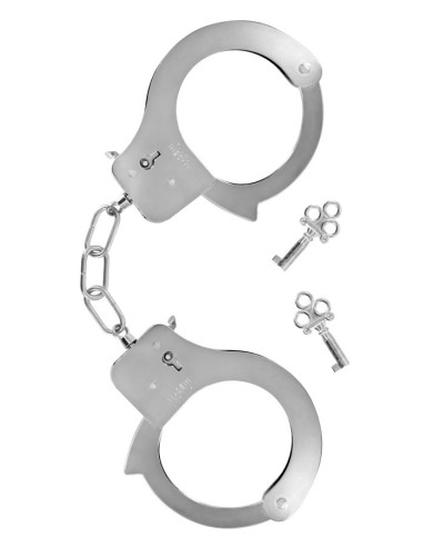 Fetish Tentation Metal Wrist Cuffs