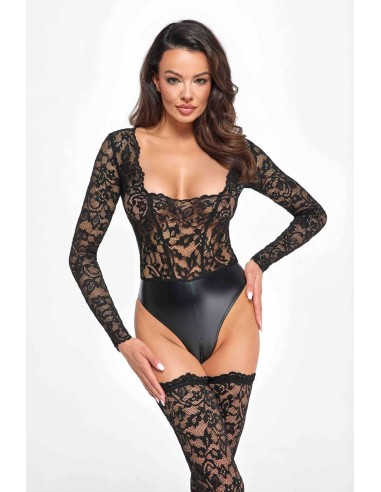 F296 Psyche bodysuit in kant en wetlook