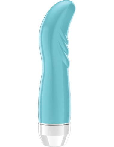 Vibrator met turquoise G-spotstreak met meerdere snelheden - LOV005TUR