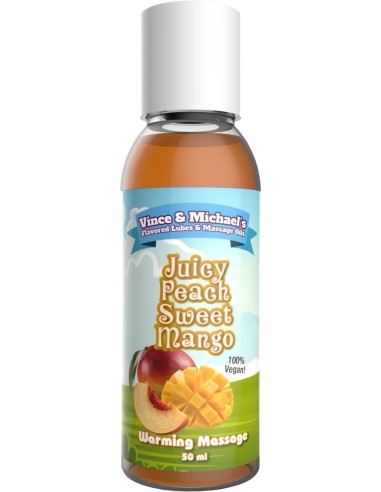 V and M Mango Peach Heating Oil - 50 ml