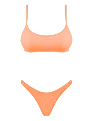 2 pcs swimsuit - Mexico-Beach - Coral