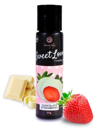 Edible gel White Chocolate and Strawberry 3672 - 60 ml