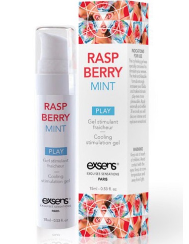 Gel estimulante del frescor Raspberry Mint 15ml