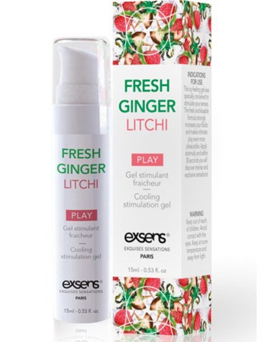 Ginger Litchi freshness stimulating gel - 15 ml