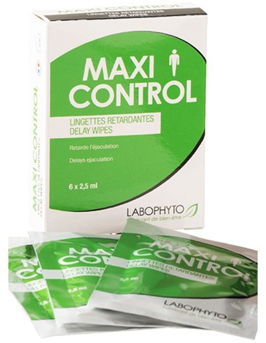 6 MaxiControl retarding wipes