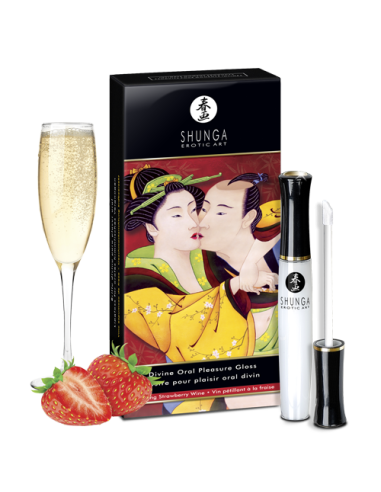 Divine Oral Pleasure Gloss - Sparkling wine and strawberry