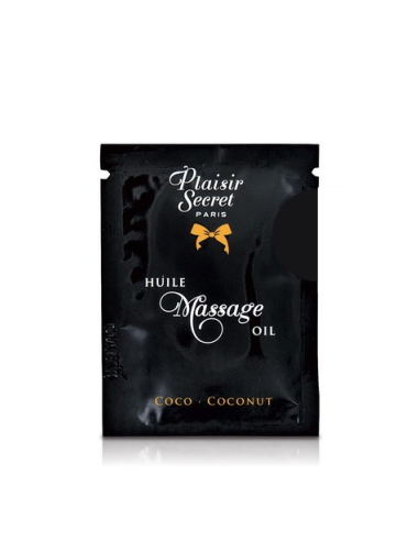 Dosette huile de massage Noix de coco 3ML Plaisir secret
