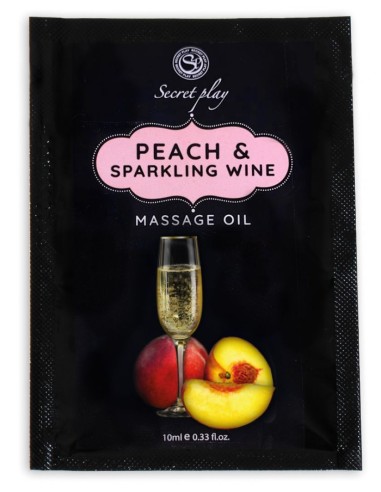 Monodose Peach and Sparkling Wine Massage Oil 3680 - 10 ml