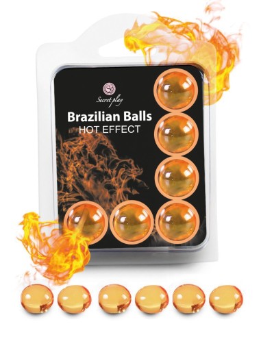 6 Brazilian Balls Hot Effect 3575-1