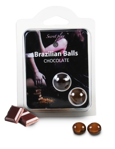 Duo Braziliaanse Ballen Chocolade