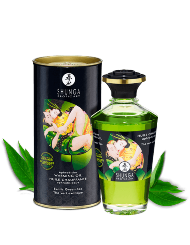 Organic Aphrodisiac Oil - Exotic Green Tea