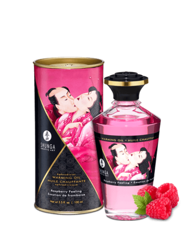 Aphrodisiac warming oil - Raspberry 100ml