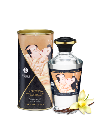 Aphrodisiac heating oil - Fetish vanilla 100ml