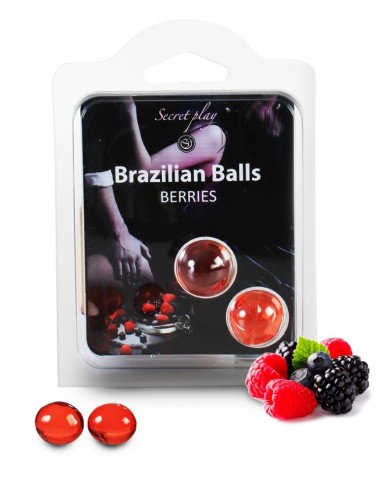 Duo Braziliaanse Ballen Bosfruit 3385-5