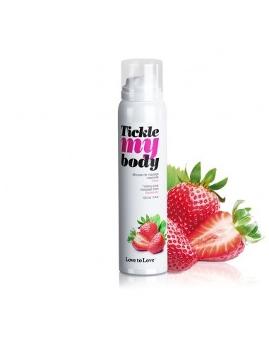 Tickle My Body Aardbei - 150ML