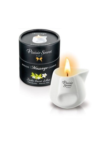 Secret Pleasure White Tea Massage Candle - 80 ml