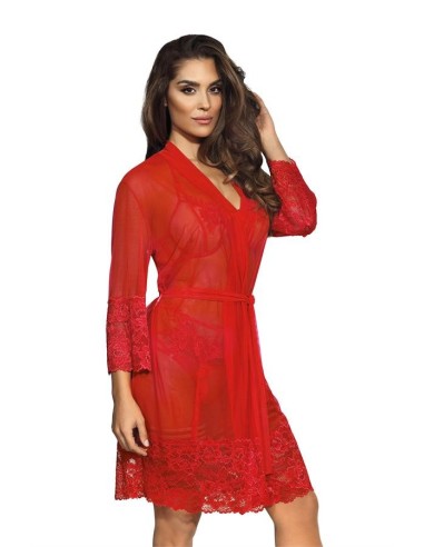 V-8860 Peignoir - Rouge